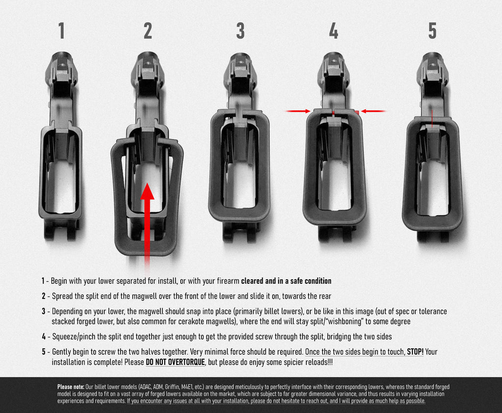Driven Arms Slip Fit Magwell