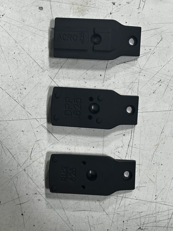 Chisel Machining Red Dot Sight Mounting Plate