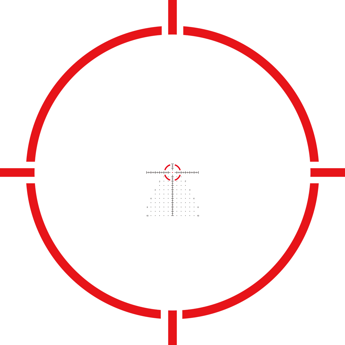 Arken Optics EP-8 1-8x28 FFP KLGRID MIL
