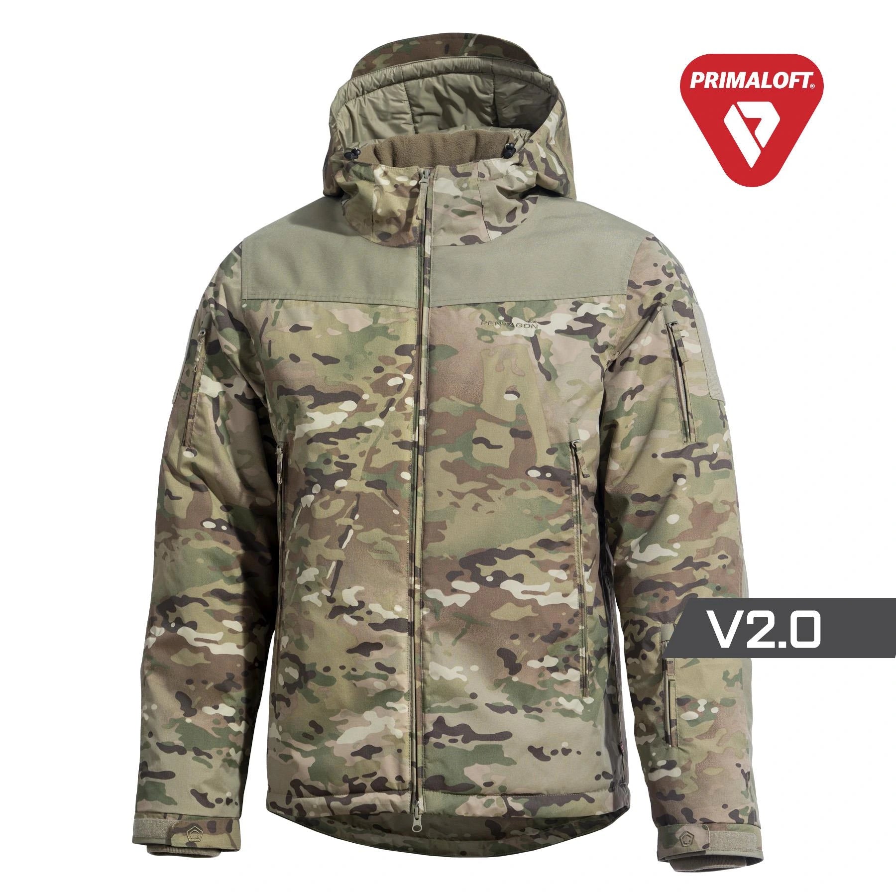 Pentagon LCP V2.0 edestä multicam värissä