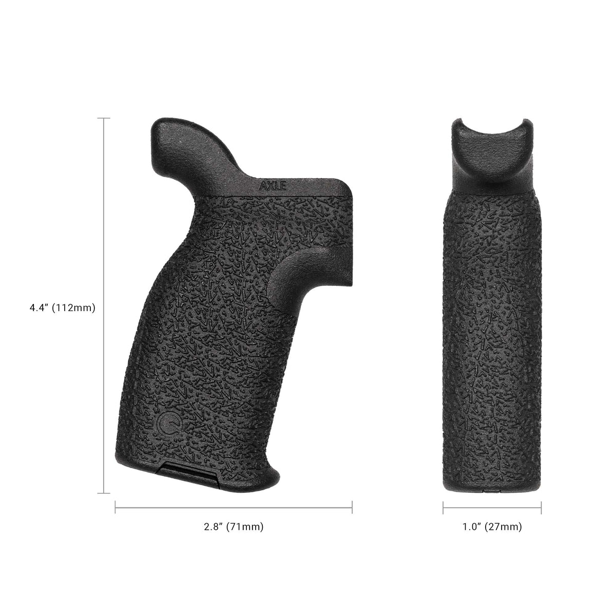 Emissary Development Axle Grip for AR-15 - Compact
