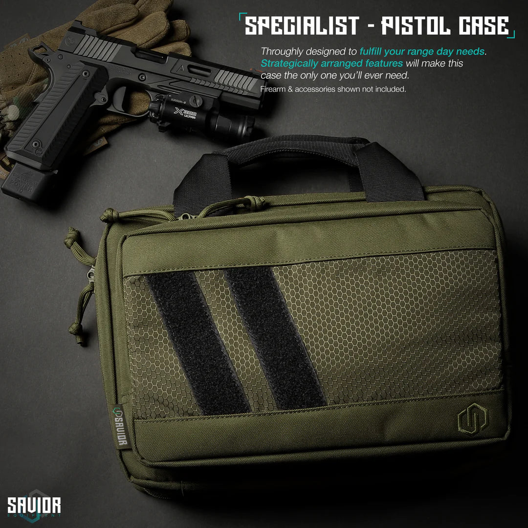 Savior Equipment Specialist Double Pistol Case